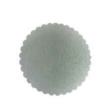  Tortakarton, csillogó ezüst, 30 cm sütés és főzés