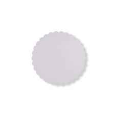  Tortakarton fehér fodros 25 cm 5 db sütés és főzés