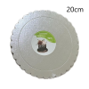  Tortakarton, torta alátét ezüst, 20cm, kör-5db