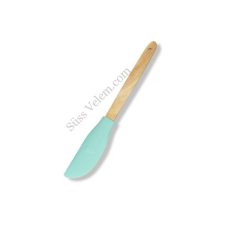  Tortasimító szett – szilikon lap és fa nyél a tökéletes felületért konyhai eszköz