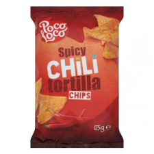  Tortilla chips POCO LOCO chilis 125g előétel és snack