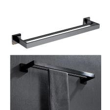  Törülközőtartó, acélanyag, 50 cm szélesség, 002FB fürdőszoba kiegészítő