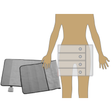  Törzs mandzsetta L méret 4 légkamrás PQ-2200 gyógyászati segédeszköz