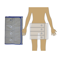  Törzs mandzsetta M méret 4 légkamrás PQ-1000-hez gyógyászati segédeszköz