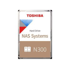 Toshiba 4TB 7200rpm SATA-600 256MB N300 HDWG440EZSTA merevlemez