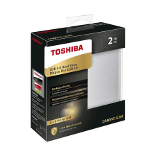 Toshiba Canvio Slim 2.5&quot; 2TB 5400rpm 16MB USB3.0 merevlemez