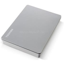Toshiba HDD 2TB 2.5" USB 3.2 CANVIO FLEX (ezüst) (HDTX120MSCAA) merevlemez, ssd