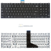 Toshiba Satellite C850, C855, C870, C875, L850, L855, L870, L875 gyári billentyűzet (US kiosztás, fekete)