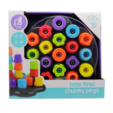 Tots first 19 db-os bébi toronyépítő készségfejlesztő