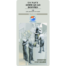  Toucan Model ANTI-AIRCRAET GUN CREW 1:35 (TC3D003) makett