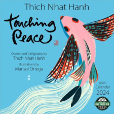  Touching Peace 2024 Mini Calendar – Thich Nhat (Thich Nhat Hanh) Hanh naptár, kalendárium