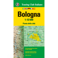 Touring Club Italiano Bologna várostérkép 1:12.500 TCI 2018 térkép