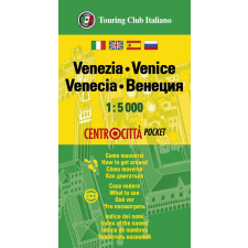 Touring Club Italiano Velence térkép, Velence várostérkép zsebtérkép 1:5e TCI térkép