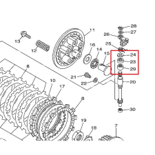Tourmax Kuplungjavító Készlet Yamaha YZ250-hez egyéb motorkerékpár alkatrész