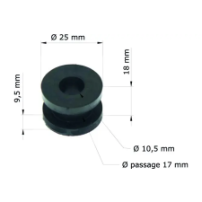Tourmax Puffer / Silentbloc Tourmax Honda CRF250R TOURMAX Vázak, idomok, kiegészítők Kiegészítők egyéb motorkerékpár alkatrész