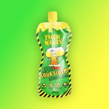 Toxic Waste Apple Sour Slushy alma ízű savanyú jégkása 250ml üdítő, ásványviz, gyümölcslé