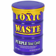 Toxic Waste Lila Extra Savanyú Gyümölcs Ízű Cukorka 42g sütés és főzés