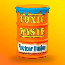 Toxic Waste narancssárga dobozos cukorkák 42g csokoládé és édesség