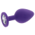 TOYJOY Anal Play Plug Bijou Diamond – prémium anális kényeztető, lila