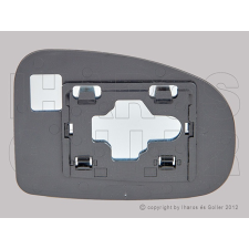  Toyota IQ 2009.01.01- Tükörlap cserélhető bal, domború (10I6) visszapillantó tükör lap
