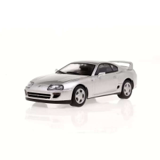  Toyota Supra MK.4 -2JZ ezüst 2002 modell autó 1:43 makett