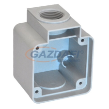 TP Electric 3101-430-0600 Ráépíthető doboz dugalj rögzítéséhez, szürke villanyszerelés