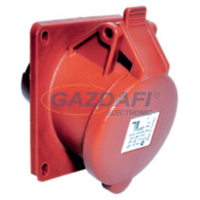 TP Electric 3126-309-1600 4X32A - Beépíthető dugalj (ferde) -83x90 alap (IP44) villanyszerelés