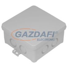 TP Electric 3308-205-0600 Kötődoboz 85x85 IP54 perforált oldalfallal villanyszerelés