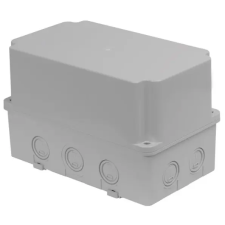 TP Electric 3310-218-0600 Kötődoboz 130x220x140 IP67 magas tető, 8db kikönnyítés villanyszerelés