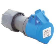 TP Electric 3X16A - Ipari csatlakozó DUGALJ (RUGÓS - GYORS BEKÖTÉSŰ) (IP44) villanyszerelés