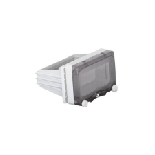 TP Electric Beépíthető modulablak kalapsínnel egybeépítve 4 MODUL IP67 villanyszerelés