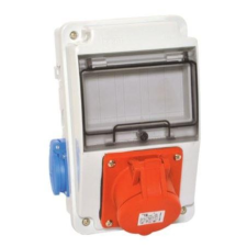 TP Electric IPARI CSATLAKOZÓ DOBOZ 2x 2P+F és 1x 4P16A villanyszerelés