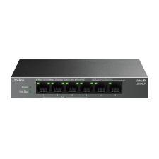 TP-Link - LS106LP 10/100Mbps switch with 4 port PoE hub és switch