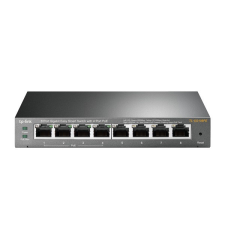 TP-Link Switch 8x1000Mbps (4xPOE), Easy Smart, TL-SG108PE hub és switch