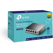 TP-Link - TL-SF1005P PoE switch hub és switch