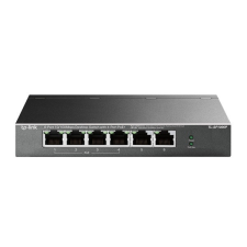 TP-Link TL-SF1006P 6x10/100Mbps FE LAN port 4xPoE+ nem menedzselhető asztali switch hub és switch