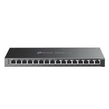 TP-Link TL-SG2016P JetStream 16-Port Gigabit Smart Switch with 8-Port PoE+ hub és switch