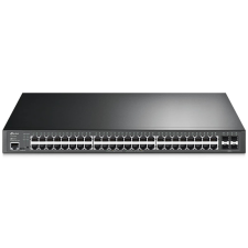 TP-Link TL-SG3452XP JetStream 52-Port Gigabit 4-Port 10GE SFP+ L2+ Menedzselhető switch hub és switch