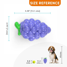  TPR csipogós gyümölcs rágójáték kutyusoknak - Szőlő játék kutyáknak