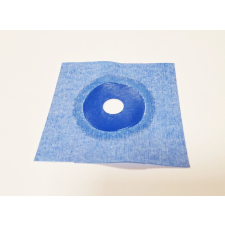  TPR csőszigetelő mandzsetta kék színű 150 x150 x d 25 lyukkal víz-, hő- és hangszigetelés