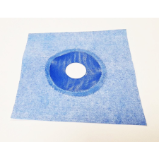  TPR csőszigetelő mandzsetta kék színű 250 x 250 x D45 lyukkal víz-, hő- és hangszigetelés