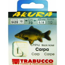 Trabucco Akura Carp Libr.1/0X0,35 előkötött horog horog