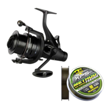 Trabucco By döme tf carpfighter pro 6000 nyeletőfékes orsó + trabucco zsinór orsó