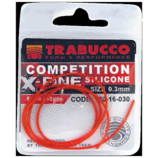Trabucco Comp. X-Fine Silicone 0,4mm-50cm, szilikon cső horgászkiegészítő