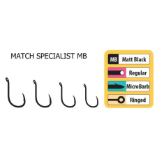  Trabucco Match Specialist Micro Barb horog, méret: 12 horog
