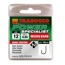 Trabucco Power Specialist mikro szakállas horog 15 15 db horog