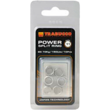Trabucco Power Split Ring 11mm, kulcskarika 10 db/csg horgászkiegészítő