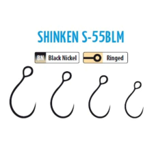 Trabucco Shinken Hooks S-55Blm Bn #4 10db szakáll nélküli horog horog