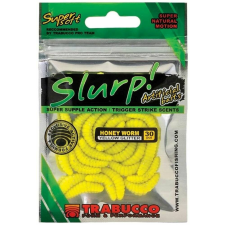 Trabucco Slurp Bait Honey Worm Yellow Glitter 30 db sárga méhlárva csali