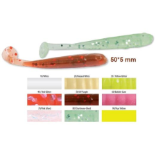  Trabucco Slurp Bait T-Shad Yellow Glitter 10db, plasztik műcsali csali